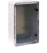 (CP5019.) Пластиковый щит герметичный IP65 с монтажной ударопрочной панелью. 600х800х260. прозрачная дверца. Cetinkaya Pano