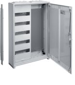 (FWB52K1) Шкаф электротехнический серии Univers IP31/II 800x550x161. с PE/N-клеммами и монтажною перфорированной панелью 60 модулей. Hager