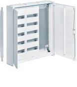 (FWB53K1) Шкаф электротехнический серии Univers IP31/II. 800x800x161. с PE/N-клеммами и монтажною перфорированной панелью 120 модулей. Hager