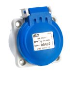 Розетка SCHUKO 2P E IDE 00402 250V 16A BLUE IP54