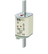 Ножовий запобіжник ETI серії NH NH2C 160A для захисту кабелів та обладнання.