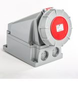 Розетка стаціонарна зовнішня IDE 03872 63А 3Р E 380 415V AC IP67 Розетка стаціонарна зовнішня IDE 03872 63А