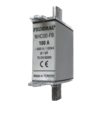 (NHC00) Предохранитель ножевой 000 gG 100А 500Vac. FEDERAL ELECTRIC