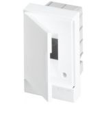 (1SZR004002A1102) Щит Basic E IP40 6 модулей встроенный белая дверь с винтовыми N/PE клемником. 5 подкл.. ABB
