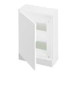 (1SZR004002A2105) Щит Basic E IP40 16 модулей навесной белая дверь с винтовыми N/PE клемником. 26 подкл.. ABB