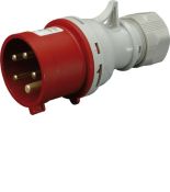 Вилка кабельна з реверсом фаз силовий роз'єм EVO 3253 IP44 32A ETI 4482023 400V