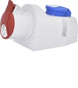 Розетка комбінована ETI EZCZ S 1643 4482050 16A 3P E IP44 400В Розетка комбінована ETI EZCZ S 1643 4482050 16A 3P E