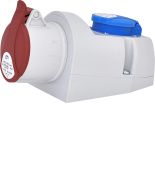 Розетка комбінована ETI EZCZ S 1653 4482051 16A 3P N E IP44 400В Розетка комбінована ETI EZCZ S 1653 4482051 16A 3P N E