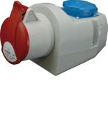 Розетка комбінована ETI EZCZ S 3243 4482052 32A 3P E IP44 400В Розетка комбінована ETI EZCZ S 3243 4482052 32A 3P E