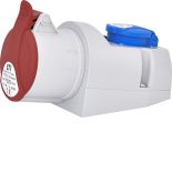 Розетка комбінована ETI EZCZ S 3253 4482053 32A 3P N E