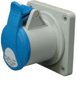 Розетка вбудована силовий роз'єм EER 1632 IP54 16A ETI 4482128 230V 2P PE Розетка вбудована силовий роз'єм EER 1632 IP54 16A ETI 4482128 230V