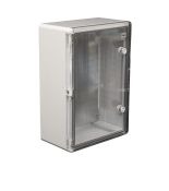 (512827) Корпус пластиковый ударопрочный (ШхВхГ) 350х500х220мм. IP65. прозрачная дверца. TAKEL