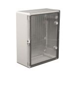 (512828) Корпус пластиковый ударопрочный (ШхВхГ) 400х500х180мм. IP65. прозрачная дверца. TAKEL