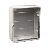 (512832) Корпус пластиковый ударопрочный (ШхВхГ) 500х700х250мм. IP65. прозрачная дверца. TAKEL