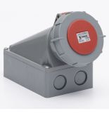 Розетка стаціонарна зовнішня TAKEL 516058 63A 3P E
