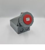 Розетка стаціонарна зовнішня TAKEL 516066 63A 3P N E