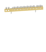 (MIP99040) Шина 2х16&amp;9х10&amp;9х6 мм. Schneider Electric