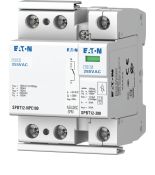 Комбинированный ограничитель перенапряжения SPBT12-280-1+NPE-AX. 40кА 340V 1P. Класс В. со сменными картриджами. Eaton 158334 Комбинированный ограничитель перенапряжения SPBT12-280-1+NPE-AX. 40кА 340V 1P. Класс В. со сменными картриджами. Eaton