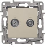 (672357) Розетка TV-SAT двухкабельная ETIKA слоновая кость. Legrand (672357) Розетка TV-SAT двухкабельная ETIKA слоновая кость. Legrand