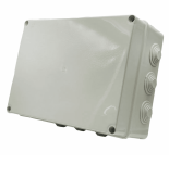 Коробка розподільча пластикова Elettrocanali EC400C8 IP55 300x220x120 для надійного захисту електропроводки та обладнання Коробка розподільча пластикова Elettrocanali EC400C8 IP55 300x220x120