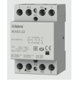 Модульний контактор Iskra IKA63 22 63A 2NO 2NC 24 V AC