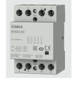 (030045596000) Модульный контактор IKA63-40. 24 V. AC. Iskra