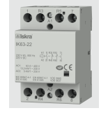 Модульний контактор Iskra IK63 22 63A 2NO 2NC 230 V AC DC