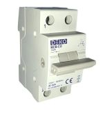 (MCO1CO100) Трехпозиционный переключатель нагрузки 1-0-2 для генератора 1P. 100А. Deko Elektrik