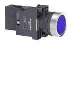 (XA2EW36B1) Не выступающая кнопка c подсветкой серии XA2. 24V AC/DC. СLED. 1NO. синяя. Schneider Electric (XA2EW36B1) Не выступающая кнопка c подсветкой серии XA2. 24V AC/DC. СLED. 1NO. синяя. Schneider Electric