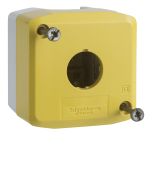 XALK01. Желтый корпус кнопочного поста на 1 элемент  IP65. серия Harmony XALK. Schneider Electric