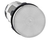 XB7EV07MP. Индикаторная лампа в сборе. белая. 230-240V AC. IP65. серия Harmony XB7. пластик моноблок. Schneider Electric