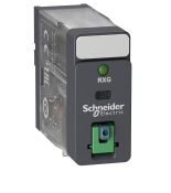 (RXG12B7) Реле промежуточное RXG. 1 C/O. 10 A. 24V AC. LED\Тест. Schneider Electric