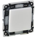 752171 Выключатель кнопочный Valena LIFE 6А 250В IP44 .белый.автоматические зажимы.Legrand