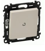 Одноклавишный выключатель кнопочный Valena LIFE 6А 250В с подсветкой.слоновая кость.автоматические зажимы .Legrand 752212 Одноклавишный выключатель кнопочный Valena LIFE 6А 250В с подсветкой.слоновая кость.автоматические зажимы .Legrand