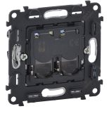 753047 Двойная компьютерная розетка RJ45 кат5е STP Valena In'Matic.Legrand