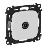 753751 Телевизионная розетка TV ''Звезда'' штекер .Valena ALLURE.белый.Legrand