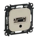 Розетка Legrand HD15 Jack 3.5 мм Valena ALLURE слонова кістка
