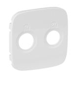 754825 Лицевая панель для розетки TV-SAT Valena ALLURE.белый.Legrand