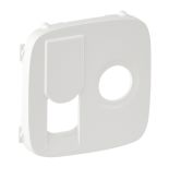 Накладка для TV+RJ розетки .Valena ALLURE.белый.Legrand 754835 Накладка для TV+RJ розетки .Valena ALLURE.белый.Legrand