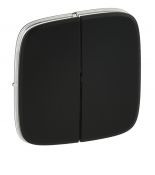 Клавиша двухклавишного выключателя Valena ALLURE. графит.Legrand 755028 Клавиша двухклавишного выключателя Valena ALLURE. графит.Legrand