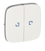 Клавиша двухклавишного выключателя с подсветкой Valena ALLURE.белый.Legrand 755225 Клавиша двухклавишного выключателя с подсветкой Valena ALLURE.белый.Legrand