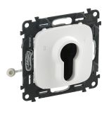 Выключатель с ключём 2 позиции Valena ALLURE.белый.Legrand 755235 Выключатель с ключём 2 позиции Valena ALLURE.белый.Legrand
