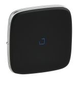 Клавіша прохідного перемикача з підсвічуванням Legrand Valena ALLURE 755278 графіт Клавіша прохідного перемикача з підсвічуванням Legrand Valena ALLURE графіт