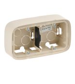 Коробка накладного монтажу 1 місцева Legrand Valena ALLURE слонова кістка 755562