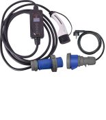 (p085003) Переносная зарядная станция e.charge.portable.T2-CEE.1L7 230В. 6-32А. разъем: СЭЕ/Т2. длина: 1м/4м. E.NEXT