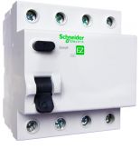(EZ9R34440) Устройство защитного отключения Easy 9 4P In-40 А. Un-400В. 30mA. Класс АС. Schneider Electric (EZ9R34440) Устройство защитного отключения Easy 9 4P In-40 А. Un-400В. 30mA. Класс АС. Schneider Electric