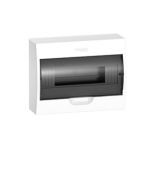 (EZ9E112S2S) Щит пластиковый Easy9 1ряд 12 модулей навесной дымчатая дверь.Schneider Electric