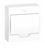 (EZ9E108P2S) Щит пластиковый Easy9 1ряд 8 модулей навесной белая дверь.Schneider Electric