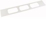 (112918) Нижняя панель AFP-8-CS с отверстиями для фланцев F3A. серия Xboard. Moeller an Eaton Brand