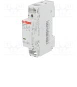 (1SBE121111R0611) Модульний контактор abb esb 20 11 N-06 In=20А. 1NO+1NC контакта. Uкат=220В AC. ABB